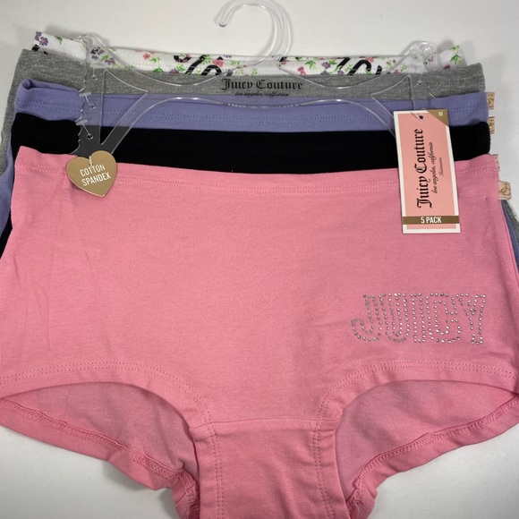 🆕Juicy Couture MultiColored Booty Short Panty Set - Picture 3 of 8